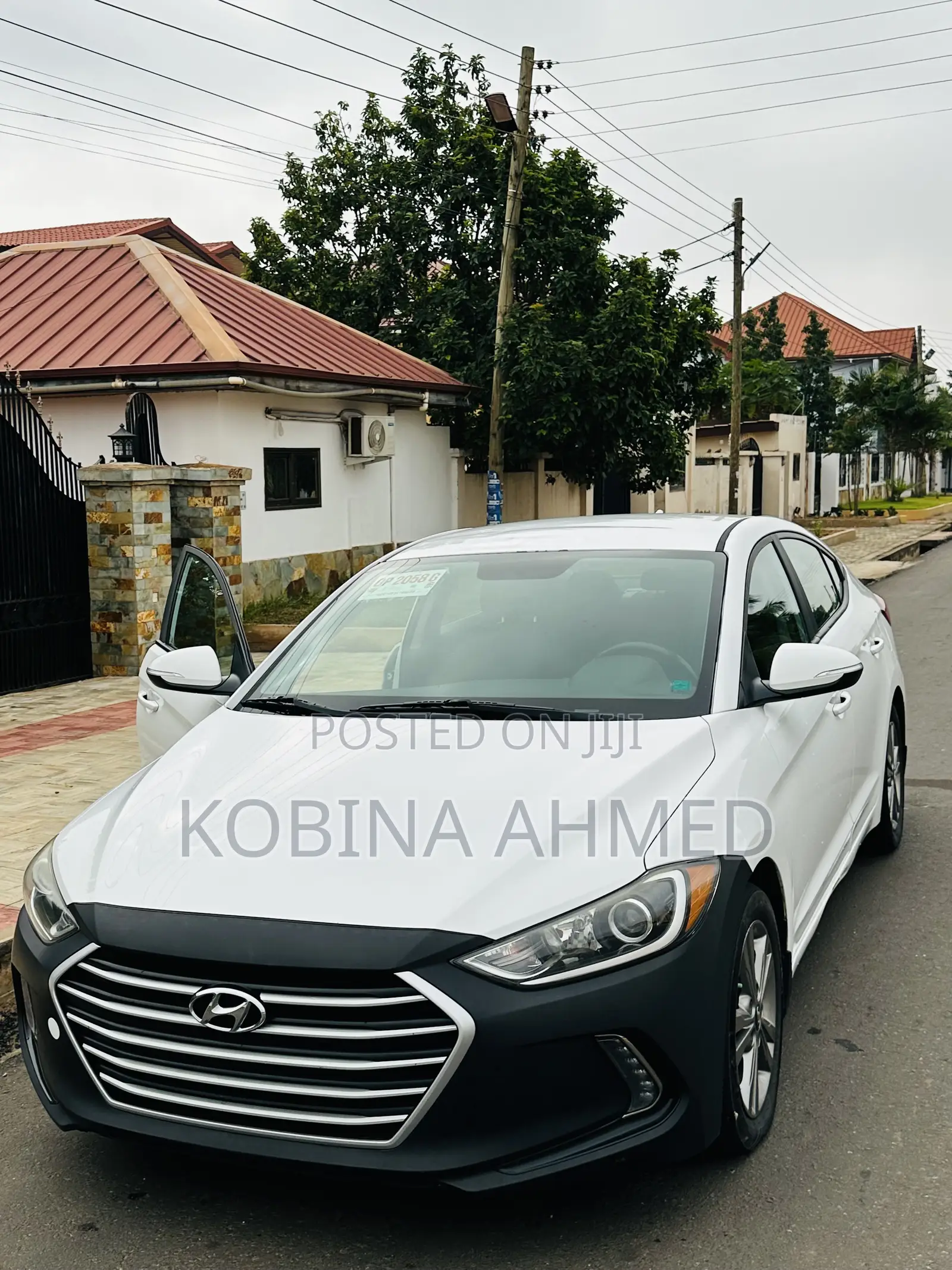 Hyundai Elantra Sport Sedan FWD (1.6L 4cyl 6M) 2017 White
