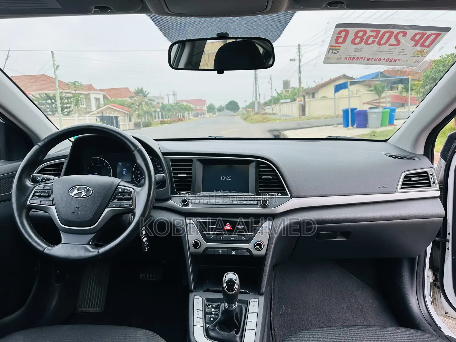 Hyundai Elantra Sport Sedan FWD (1.6L 4cyl 6M) 2017 White