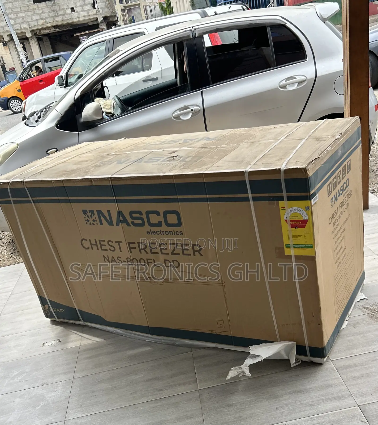 Direct Cooling (Grey) 545 Liters 2 Doors Electric Nas-800fl Freezer