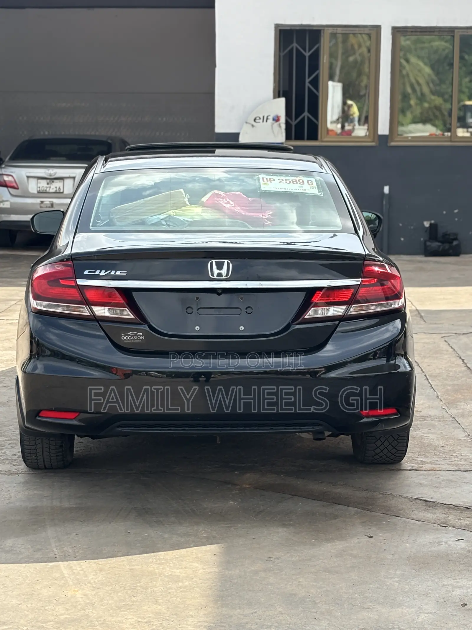 Honda Civic EX 4dr Sedan (1.8L 4cyl CVT) 2015 Black