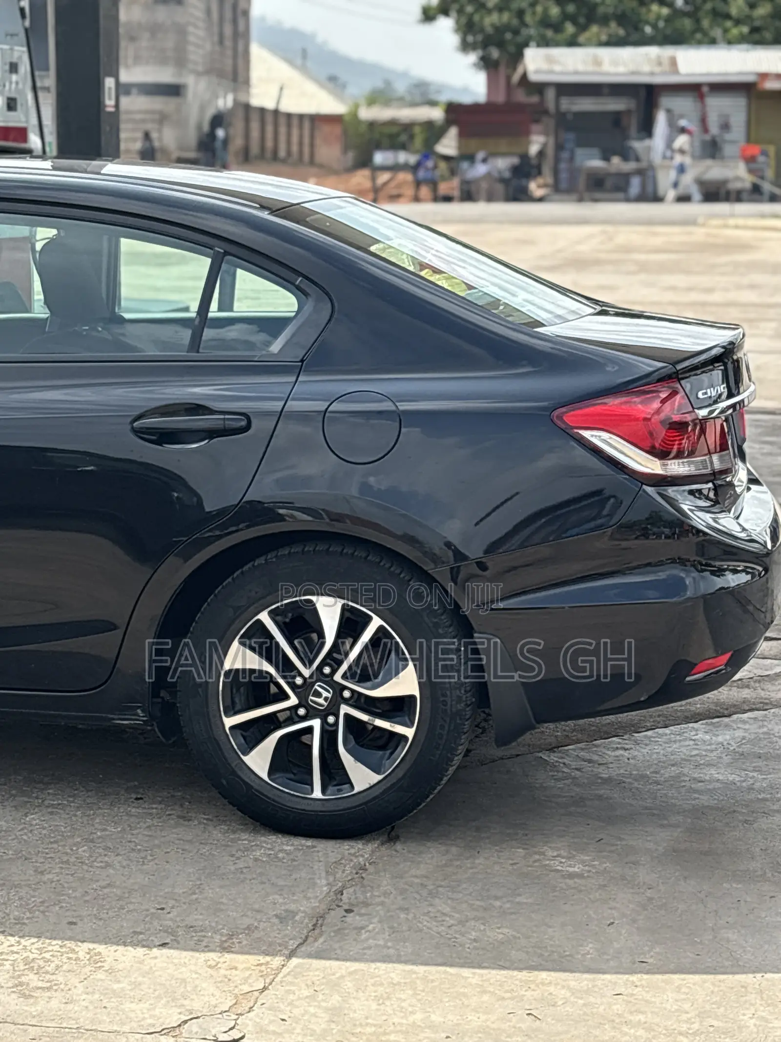Honda Civic EX 4dr Sedan (1.8L 4cyl CVT) 2015 Black