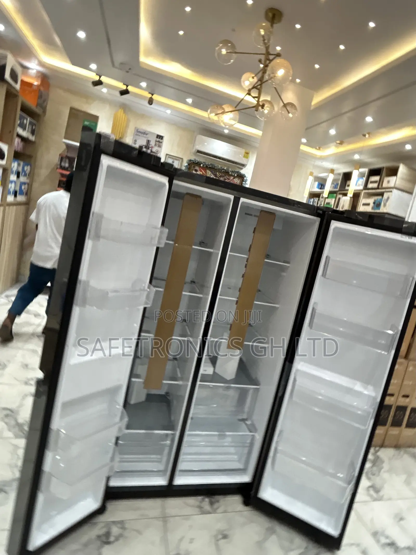 Order Lg Smart Inverter 674 Liters Grey Side by Side Gc-B257kqjw