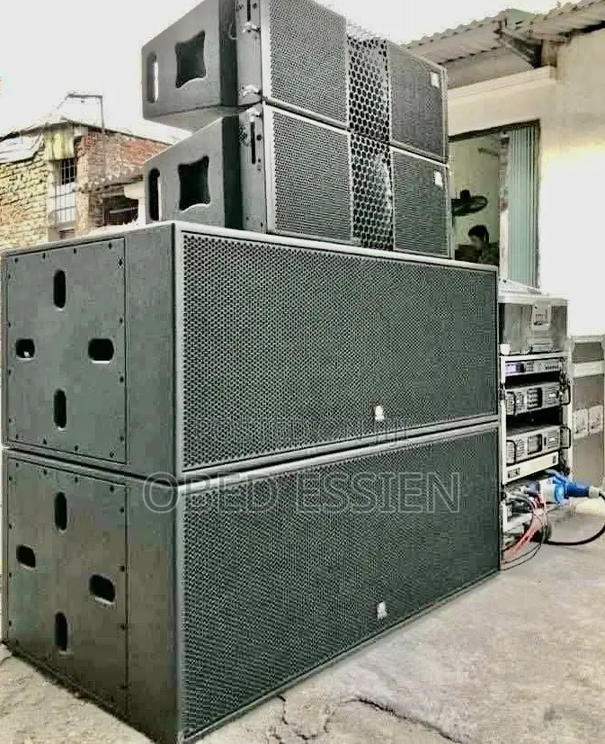 RCF Speakers With Set of Amplifiers