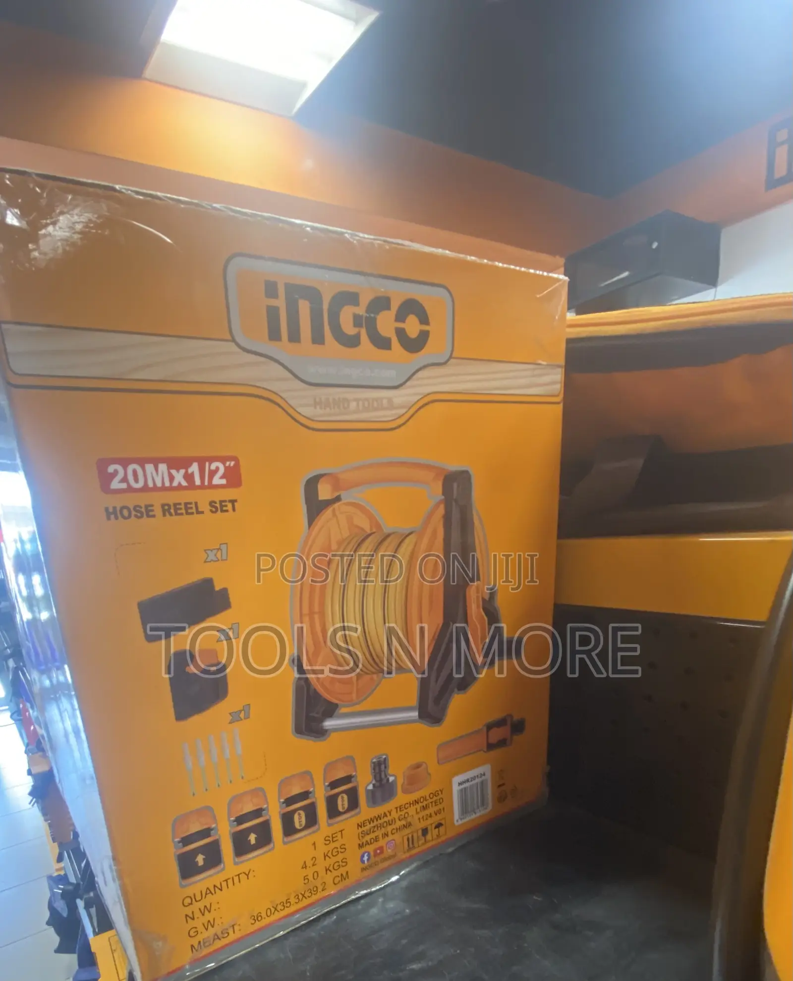Ingco 20m Hose Reel Set (1/2”)
