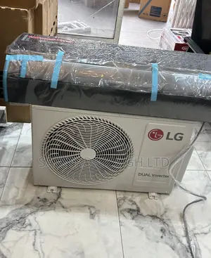 Get Essential Lg Black 2.5 Hp Split Type Smart Inverter Dual Ac