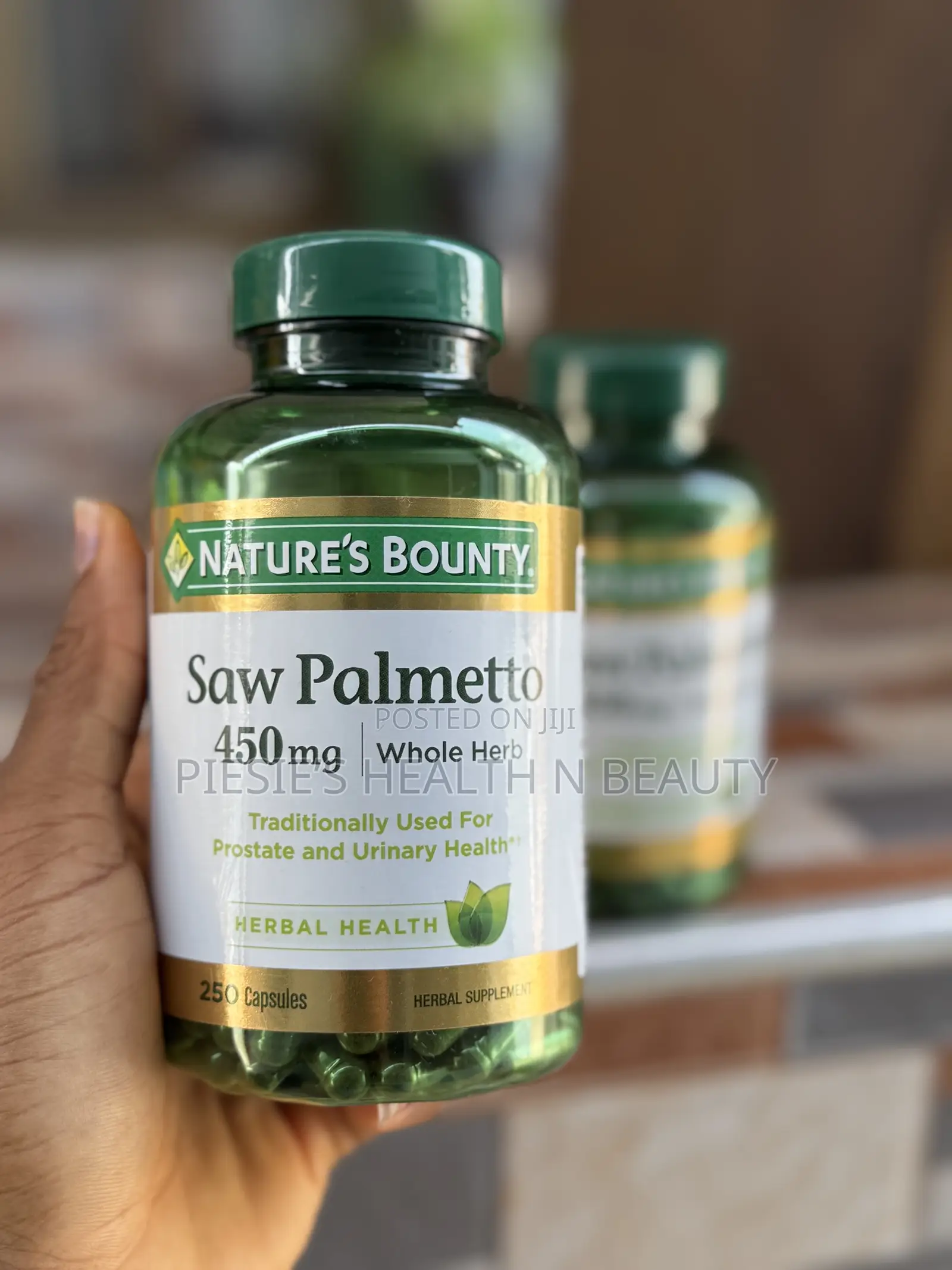 Natures Bounty Saw Palmetto 450mg, 250 Capsules