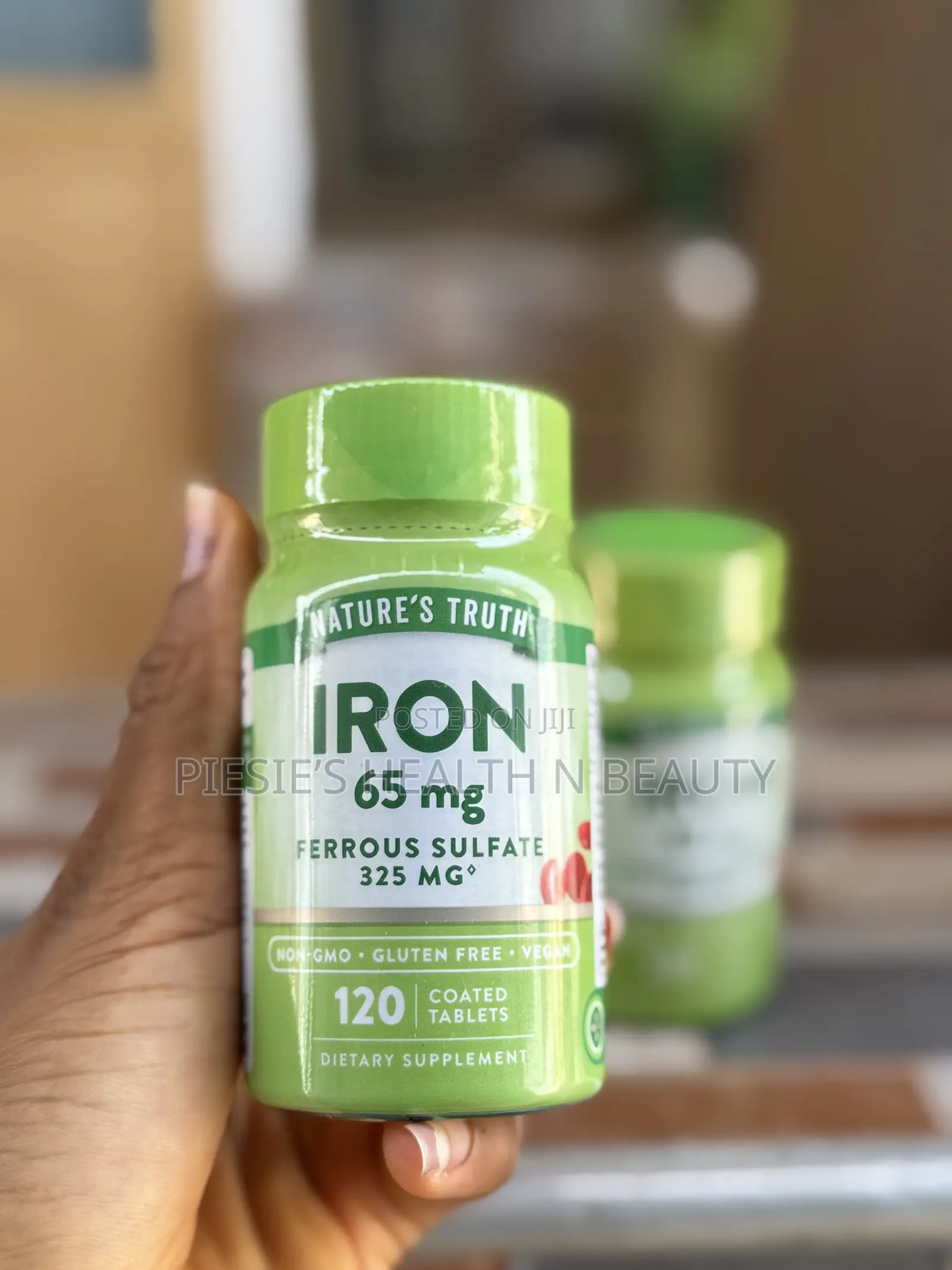 Nature's Truth Iron 65 Mg Ferrous Sulfate, 120 Tablets