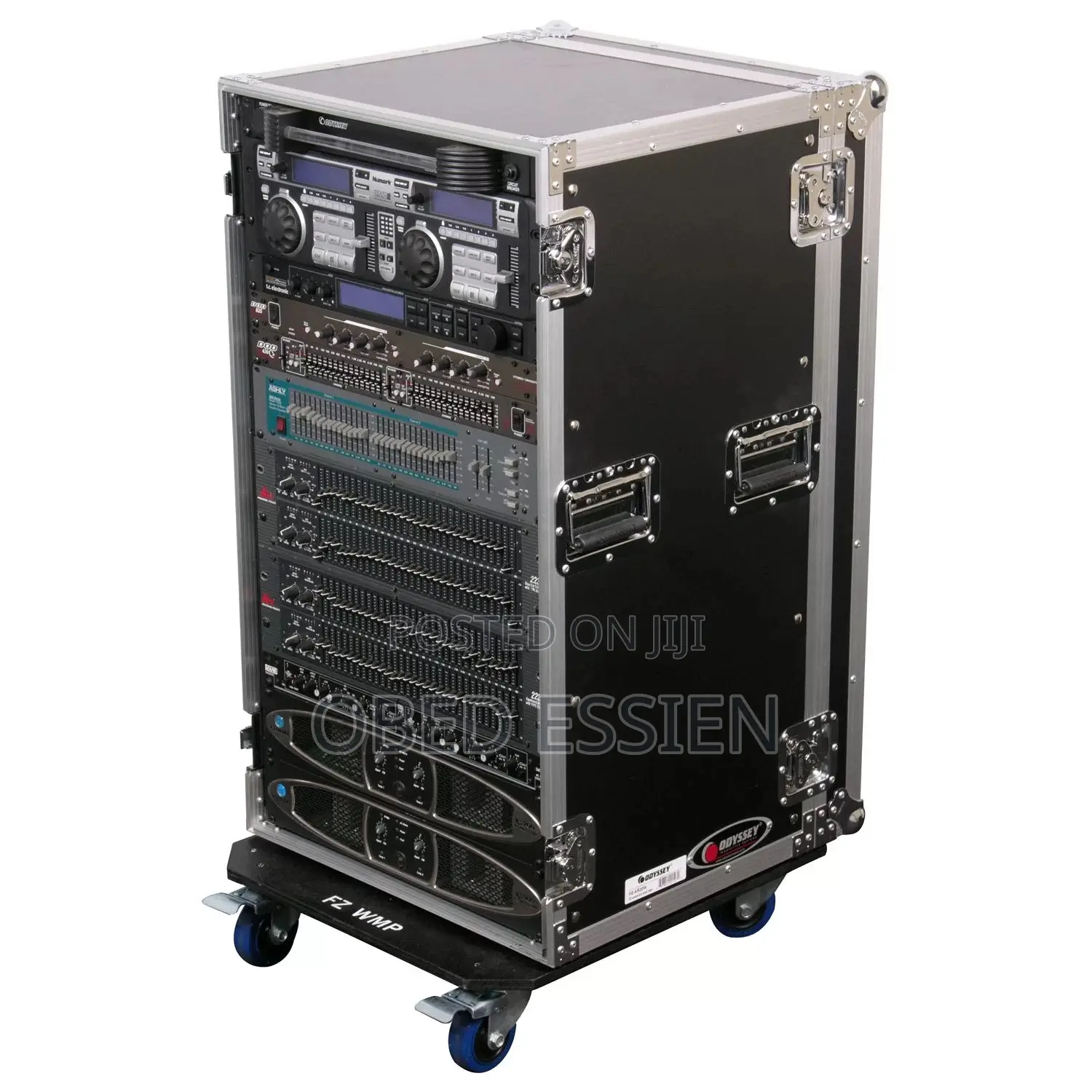 Set Of Danny Amplifier In Rack