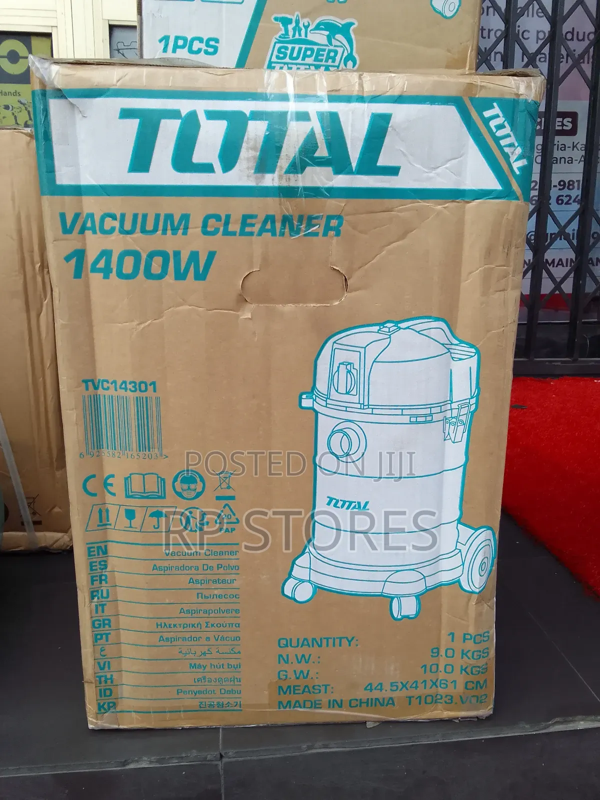 Total Vacuum Cleaner 1400w / 30l