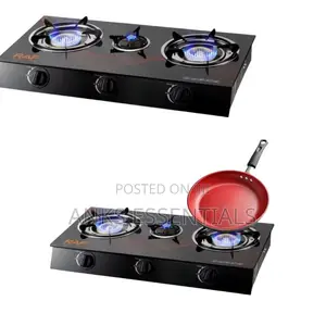 Modern Raf 3 Burner Gas Stove for Kitchen