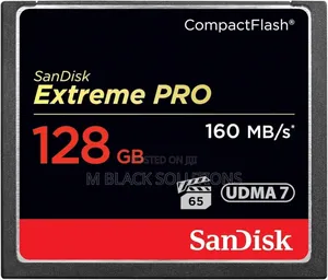 Sandisk Extreme Pro Cf 160mb/S 128 Gb Vpg