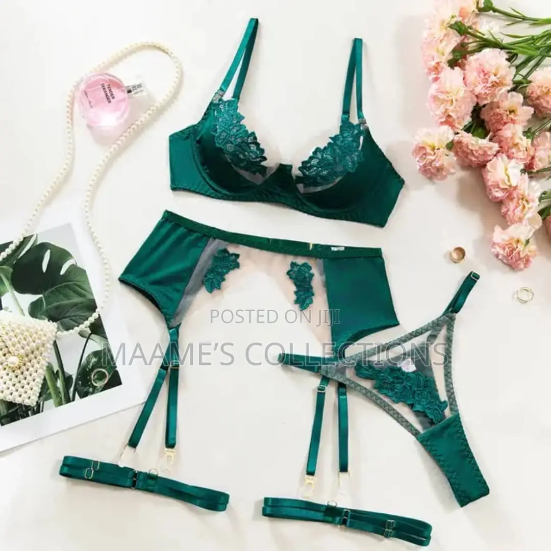 Women Lingerie Push Up Bra and Panty Set Babydoll Bodysuit Underwear