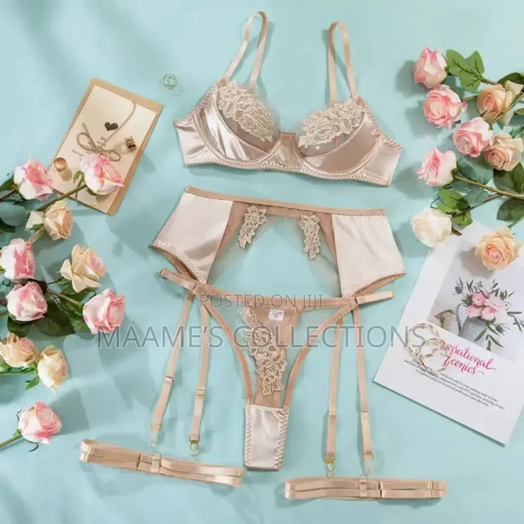 Women Lingerie Push Up Bra and Panty Set Babydoll Bodysuit Underwear