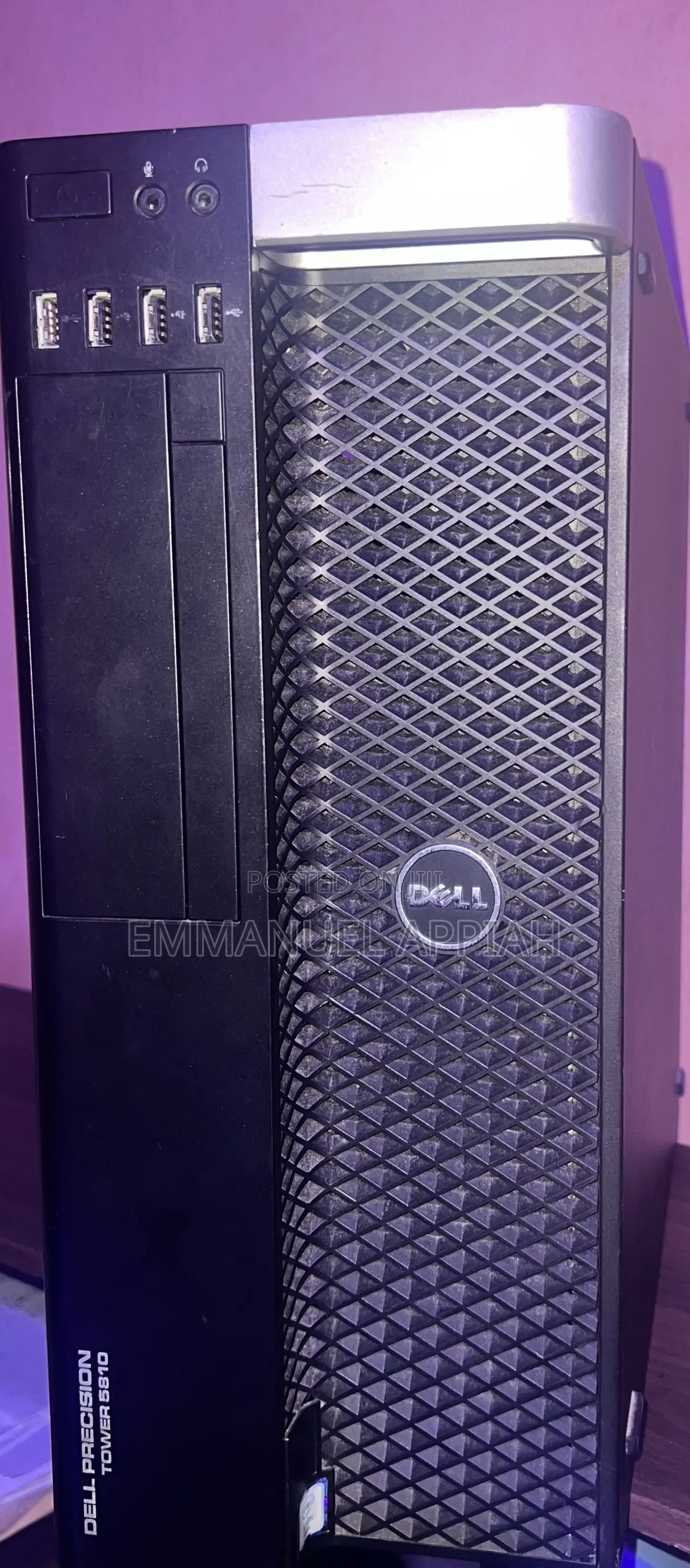Desktop Computer Dell Precision 5820 16GB Intel Xeon SSD 512GB