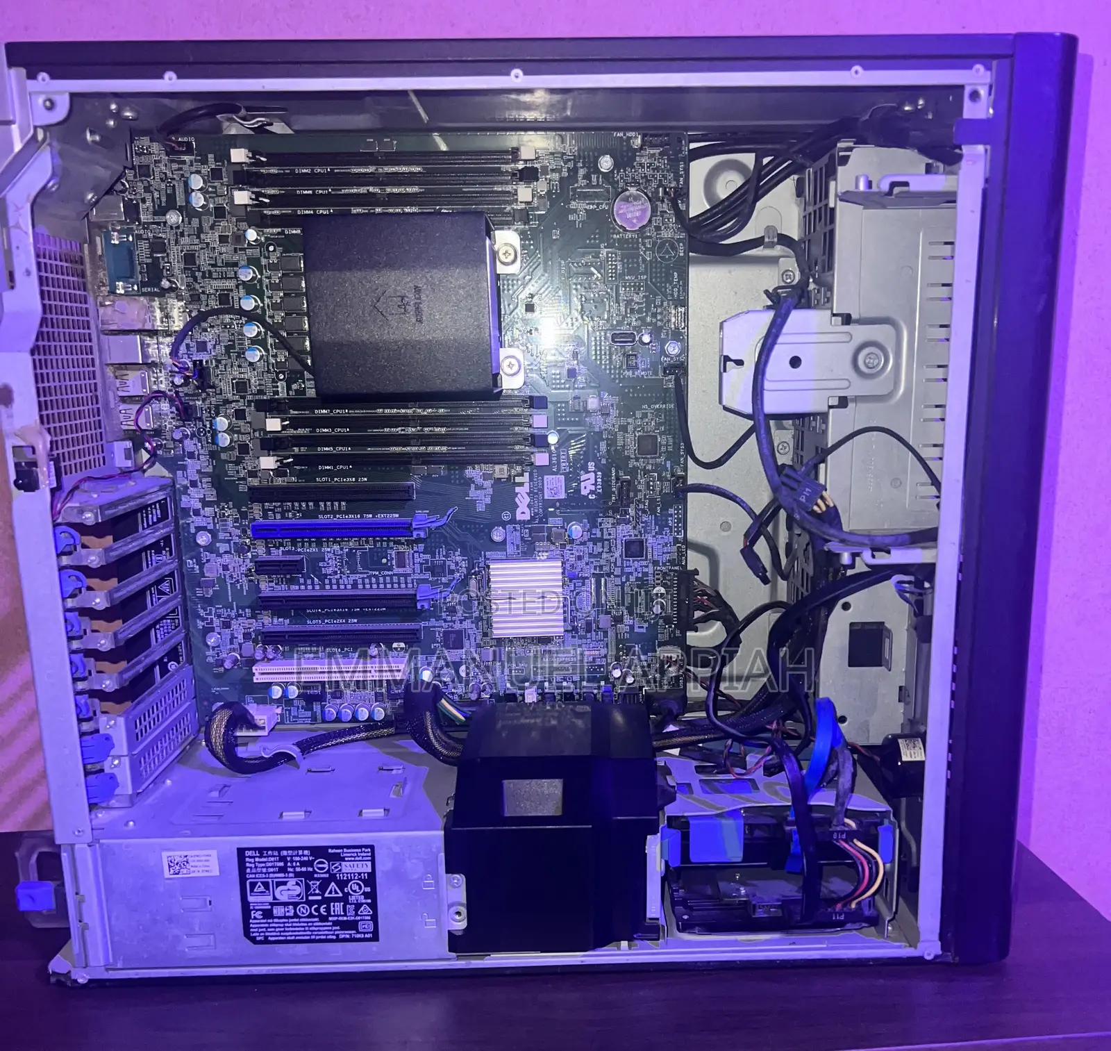 Desktop Computer Dell Precision 5820 16GB Intel Xeon SSD 512GB