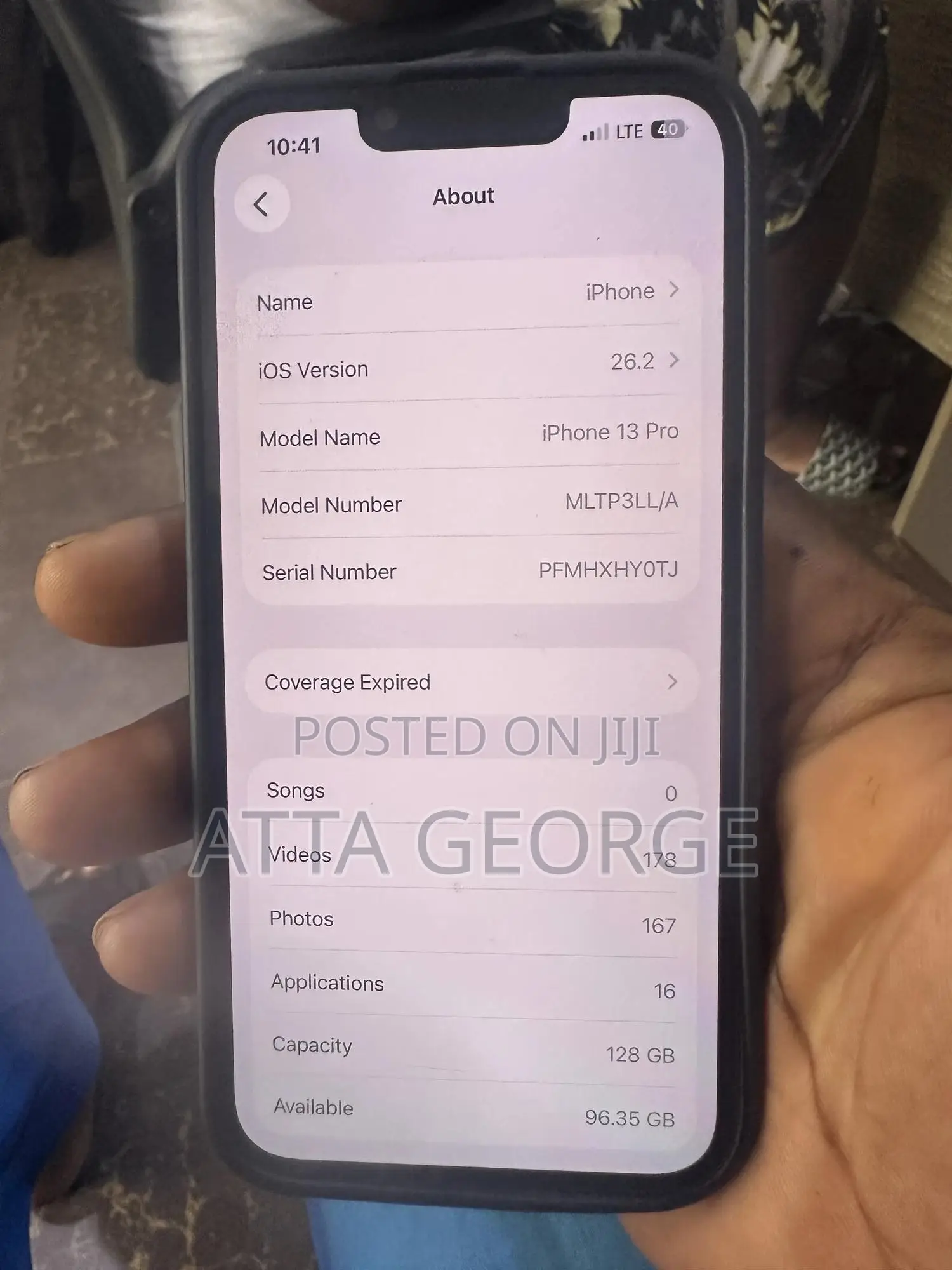 New Apple iPhone 13 Pro 128 GB Black