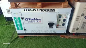 Reliable Perkins 15,000w Diesel Silent Power Generator
