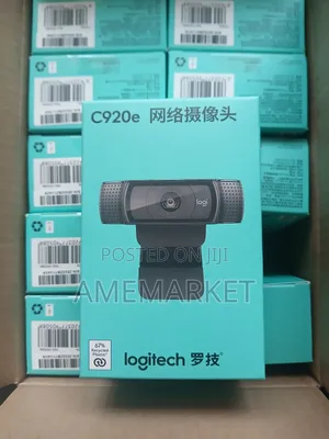 Logitech Hd 1080p Pro Webcam C920e For Computers Laptop
