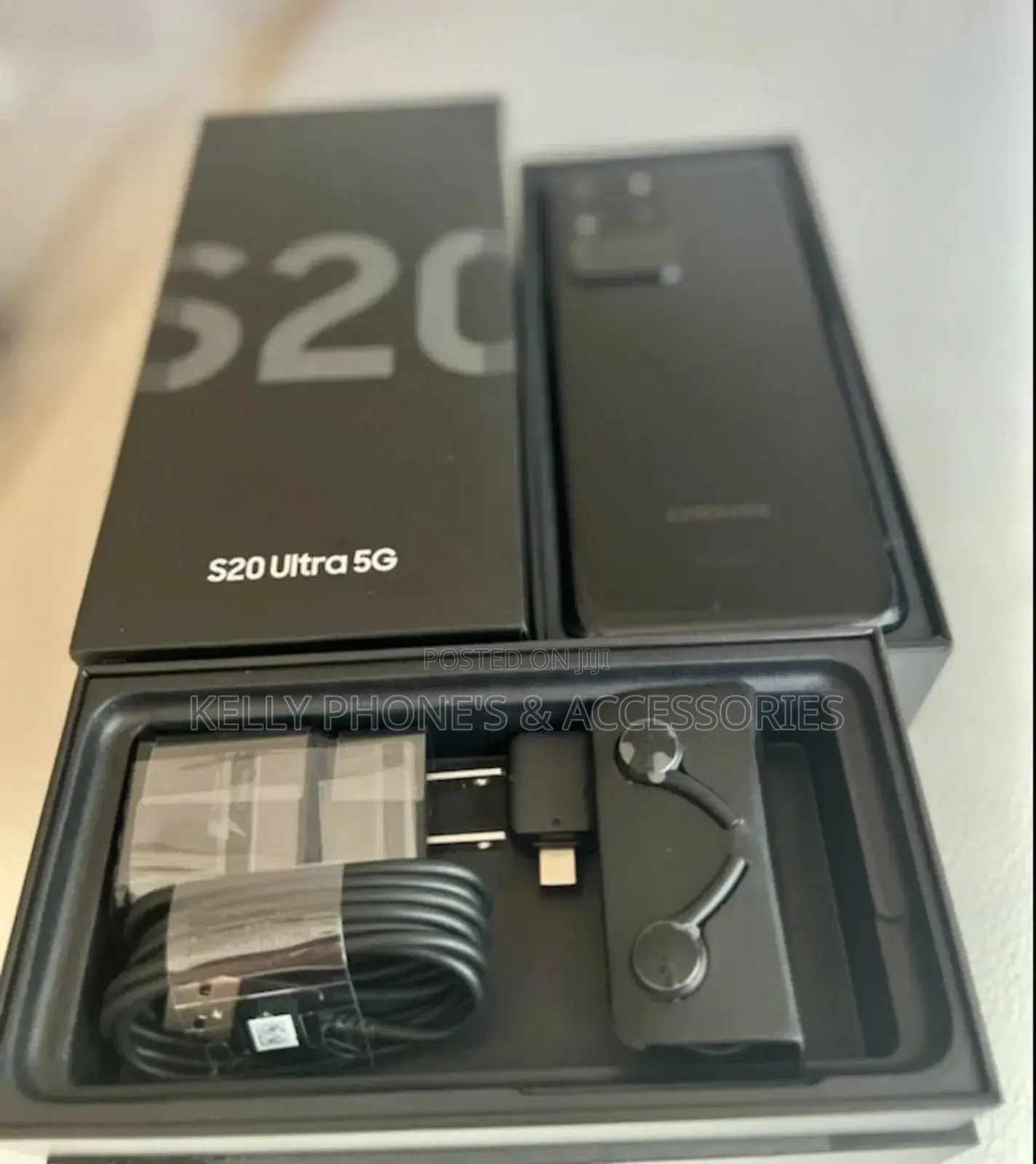 New Samsung Galaxy S20 Ultra 256 GB Black