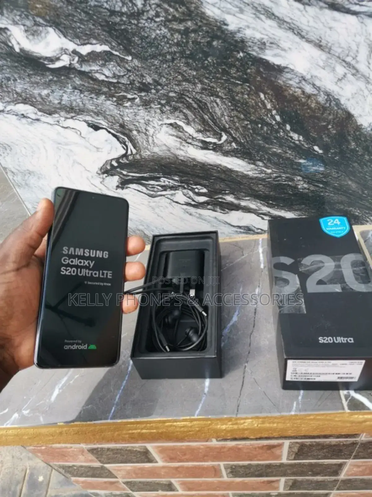 New Samsung Galaxy S20 Ultra 256 GB Black