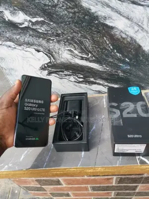 New Samsung Galaxy S20 Ultra 256 GB Black