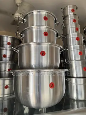 Jumbo Sizes Aluminum Commercial Pots
