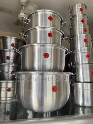 Jumbo Sizes Aluminum Commercial Pots