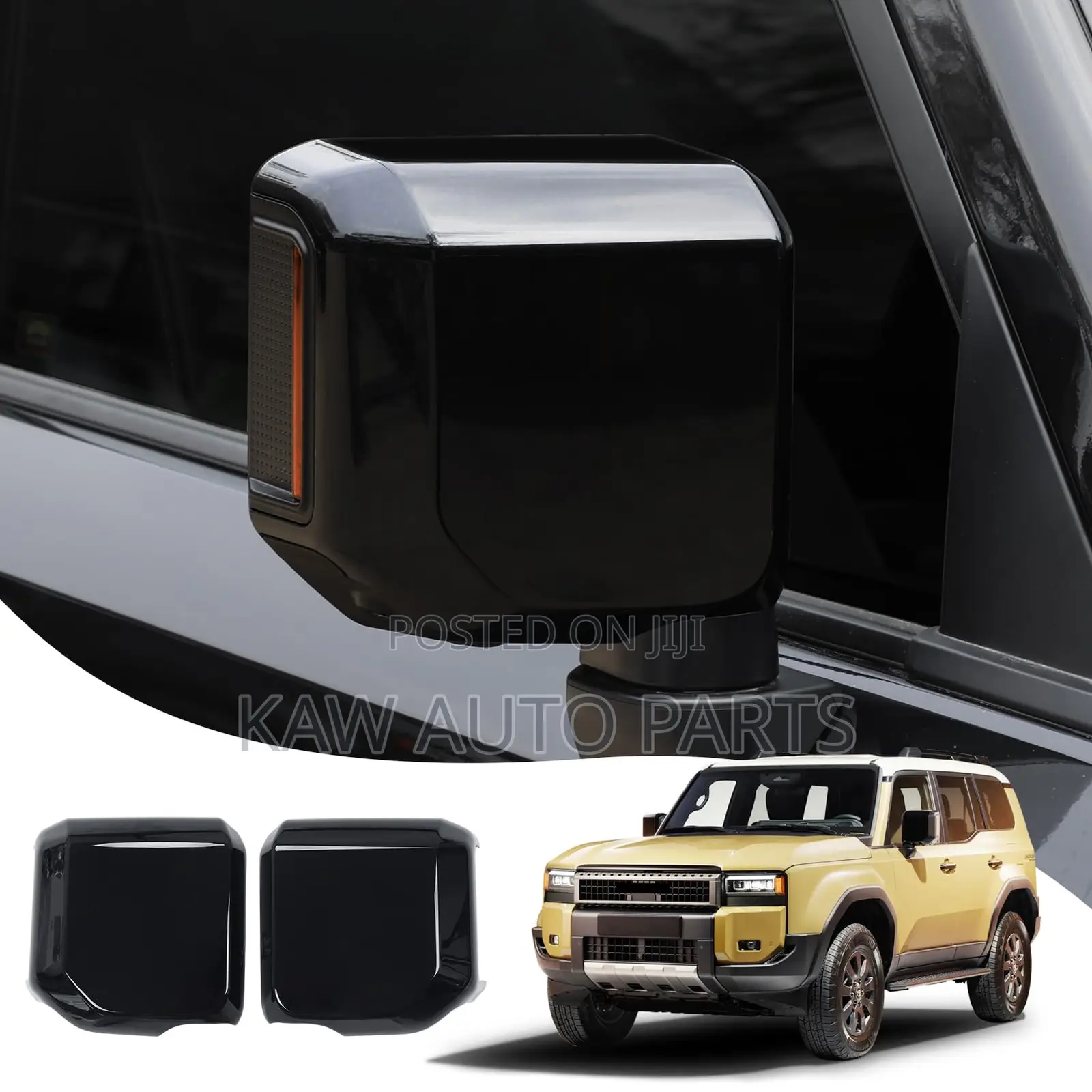 2023,2024,2025 Led Mirror With Camera for Toyota Land Cruiser Prado