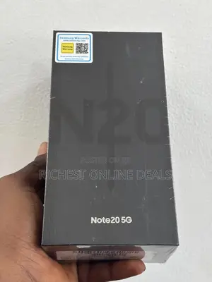 New Samsung Galaxy Note 20 5G 256 GB Black
