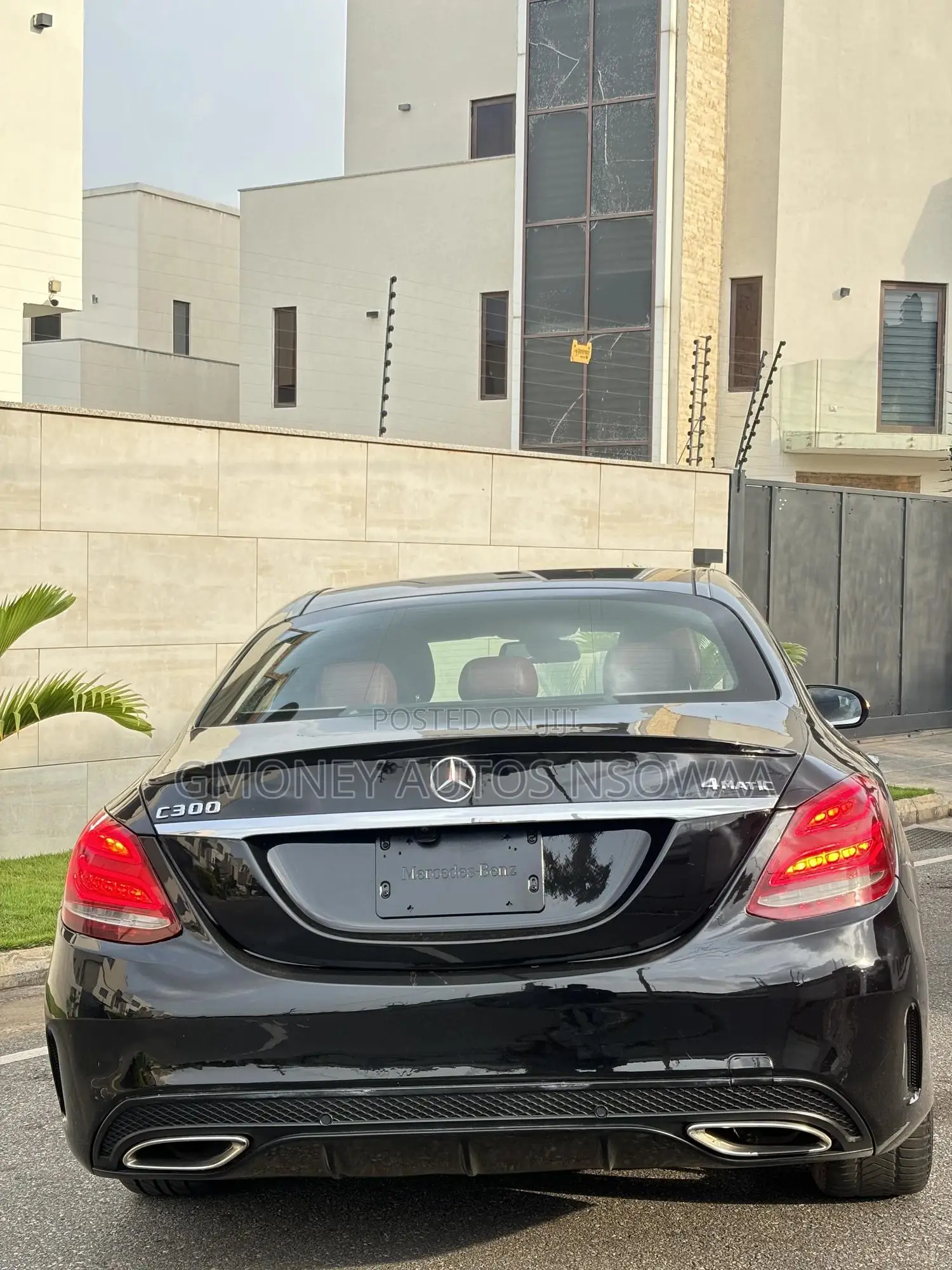 Mercedes-Benz C300 Base C300 AWD 4MATIC Sedan 2018 Black