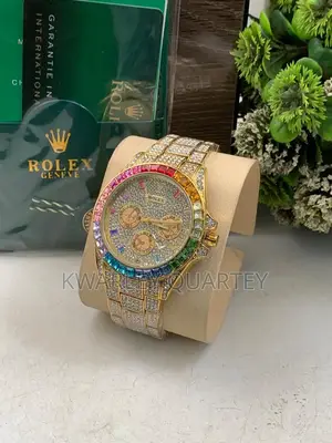 Rolex Ladies Ice Out Watch