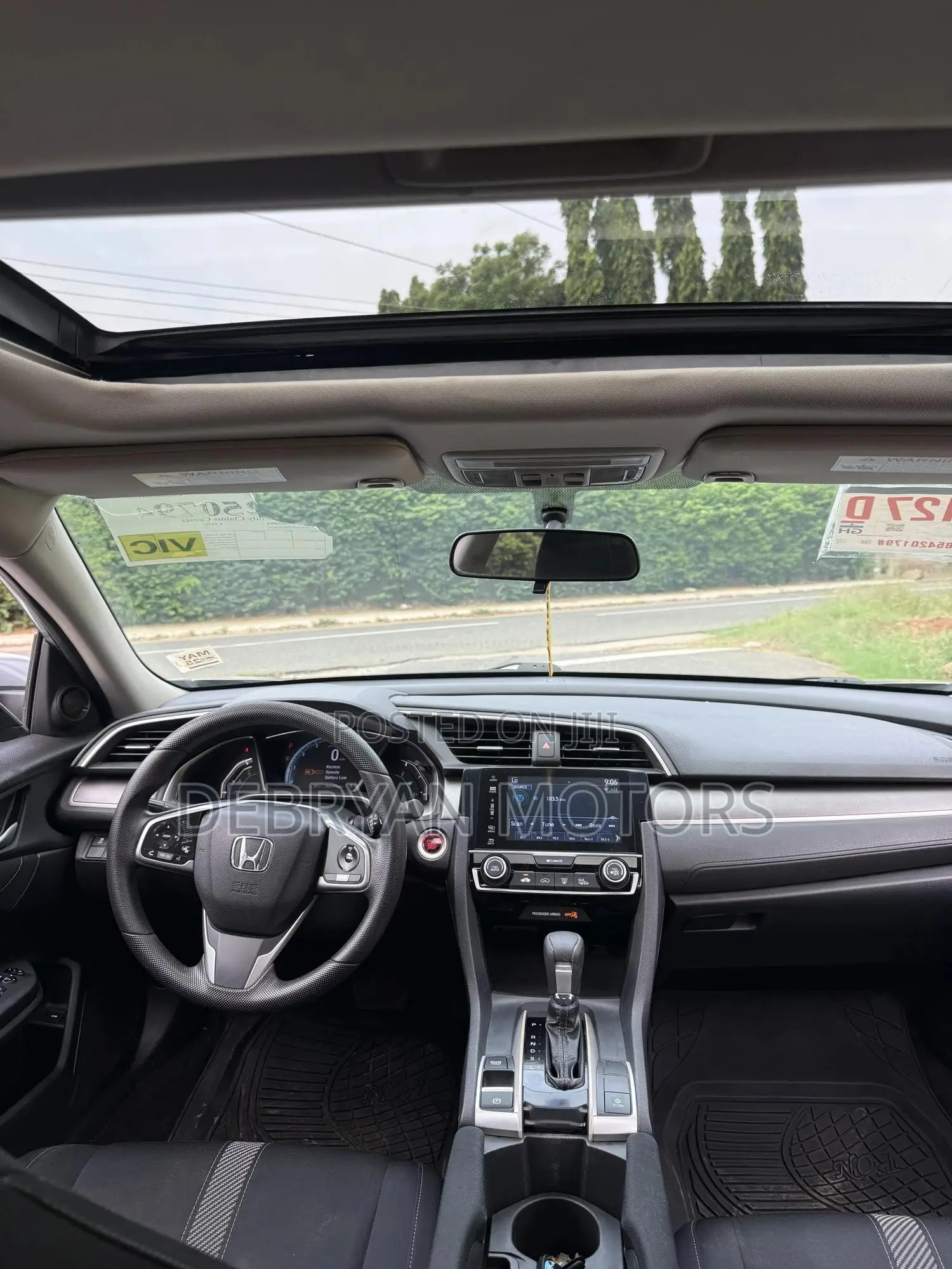 Honda Civic EX Sedan 2018 Silver