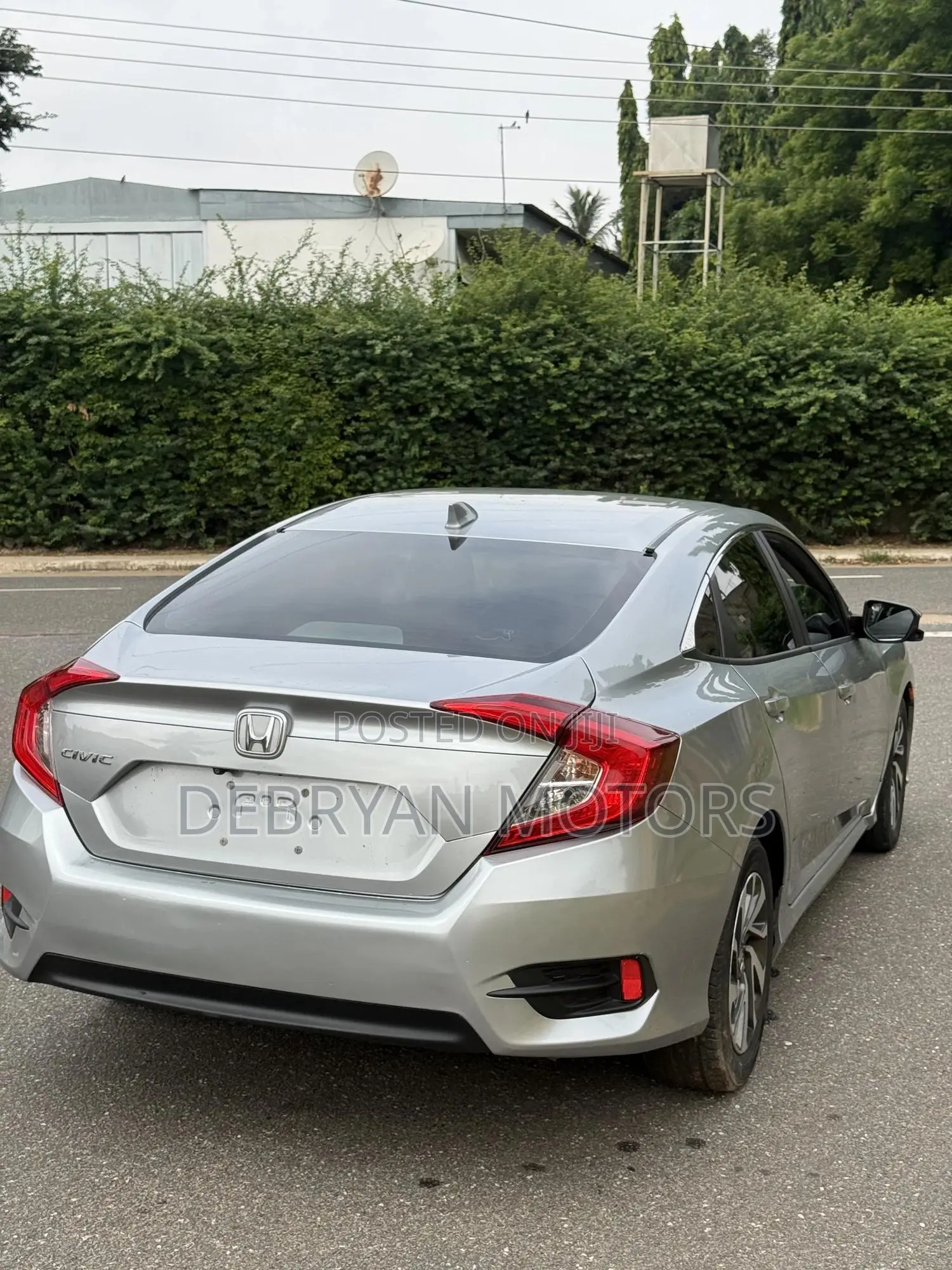 Honda Civic EX Sedan 2018 Silver