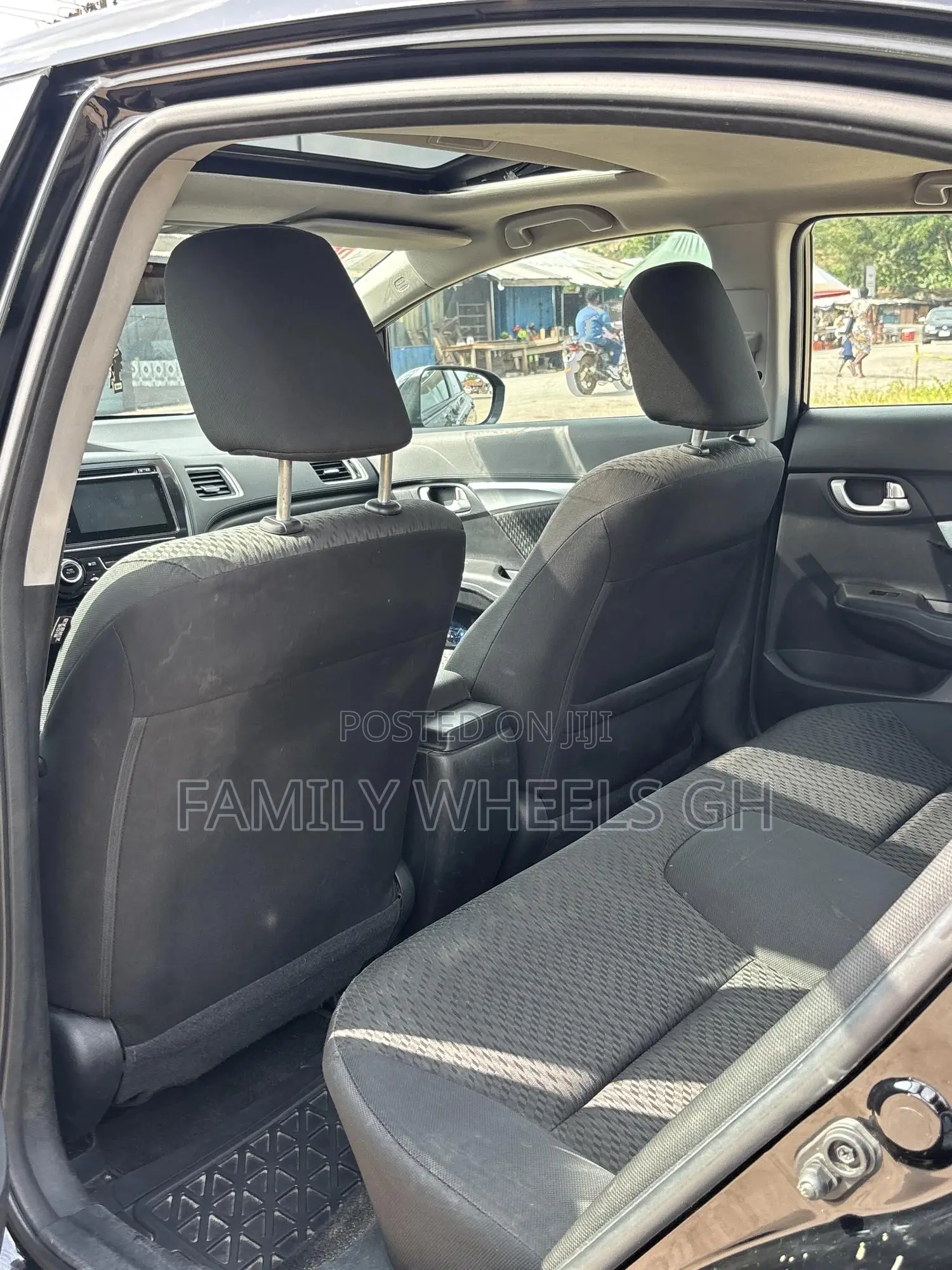 Honda Civic EX 4dr Sedan (1.8L 4cyl CVT) 2015 Black
