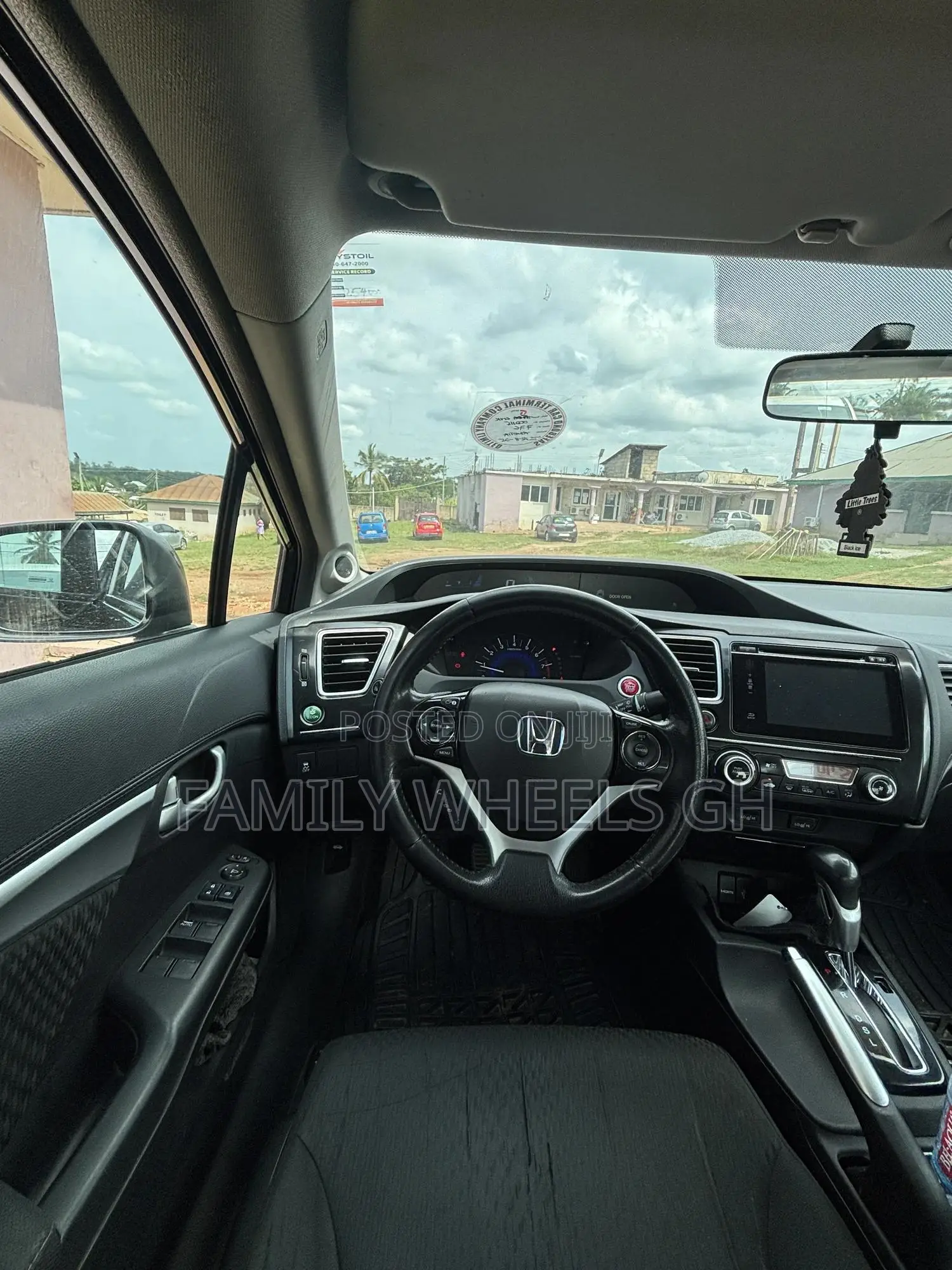 Honda Civic EX 4dr Sedan (1.8L 4cyl CVT) 2015 Black