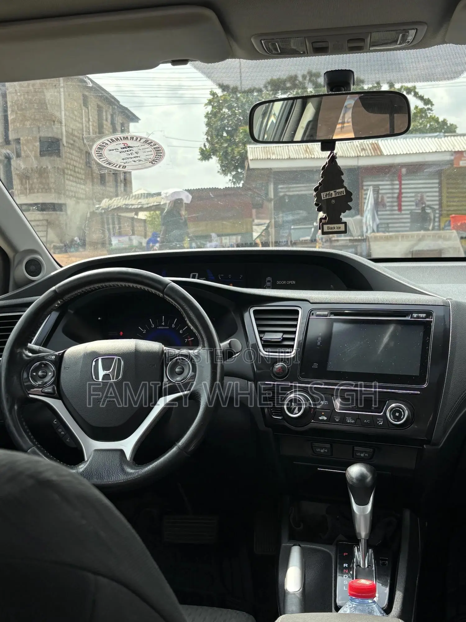 Honda Civic EX 4dr Sedan (1.8L 4cyl CVT) 2015 Black