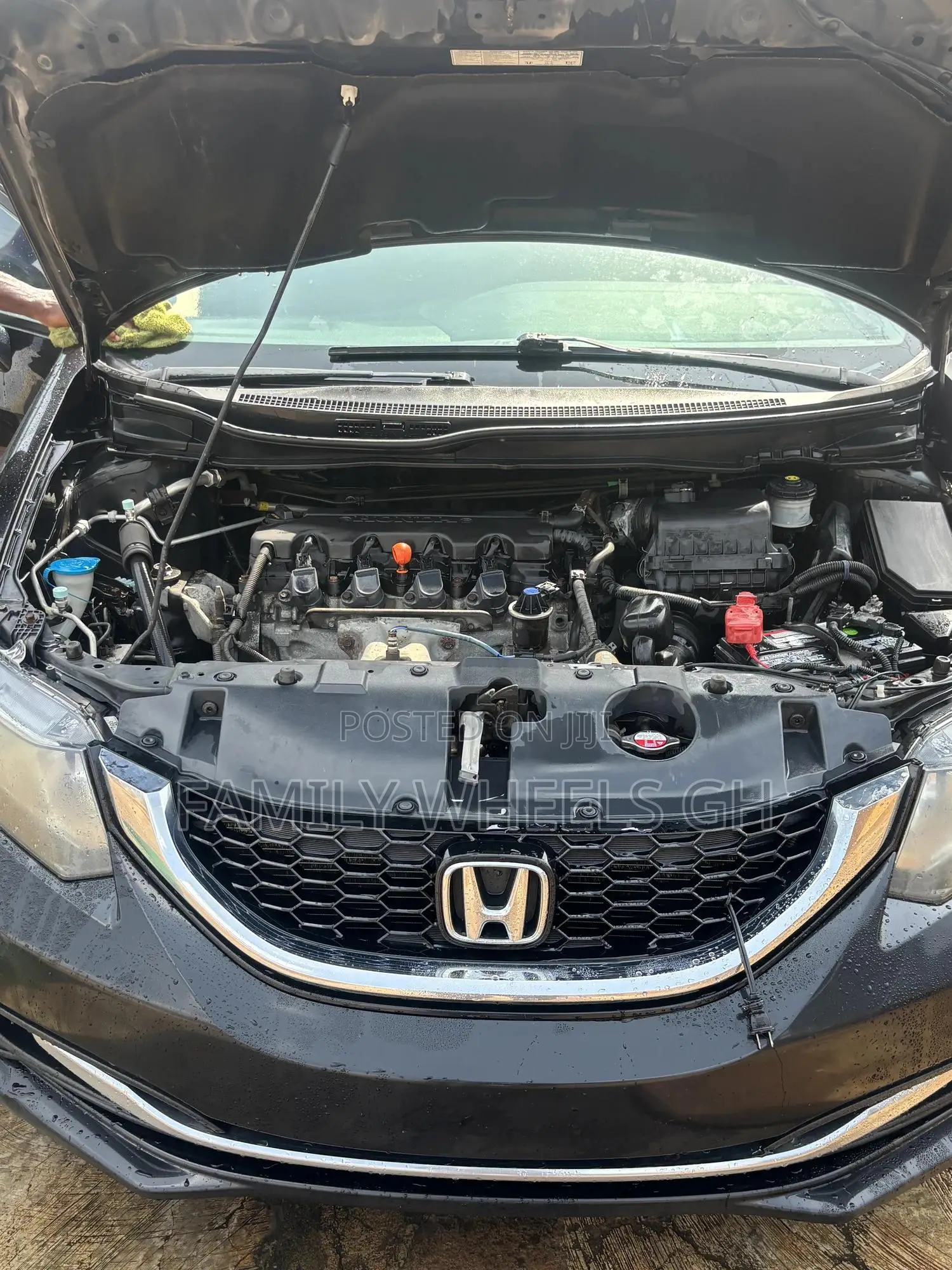 Honda Civic EX 4dr Sedan (1.8L 4cyl CVT) 2015 Black