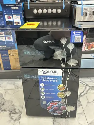 Affordable New Tabletop 90l Pearl Top Mount Glass Black Fridge