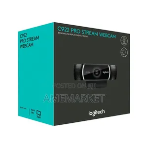 Logitech C922 Pro Webcam, 1080p Camera, Hd Video Streaming Recording