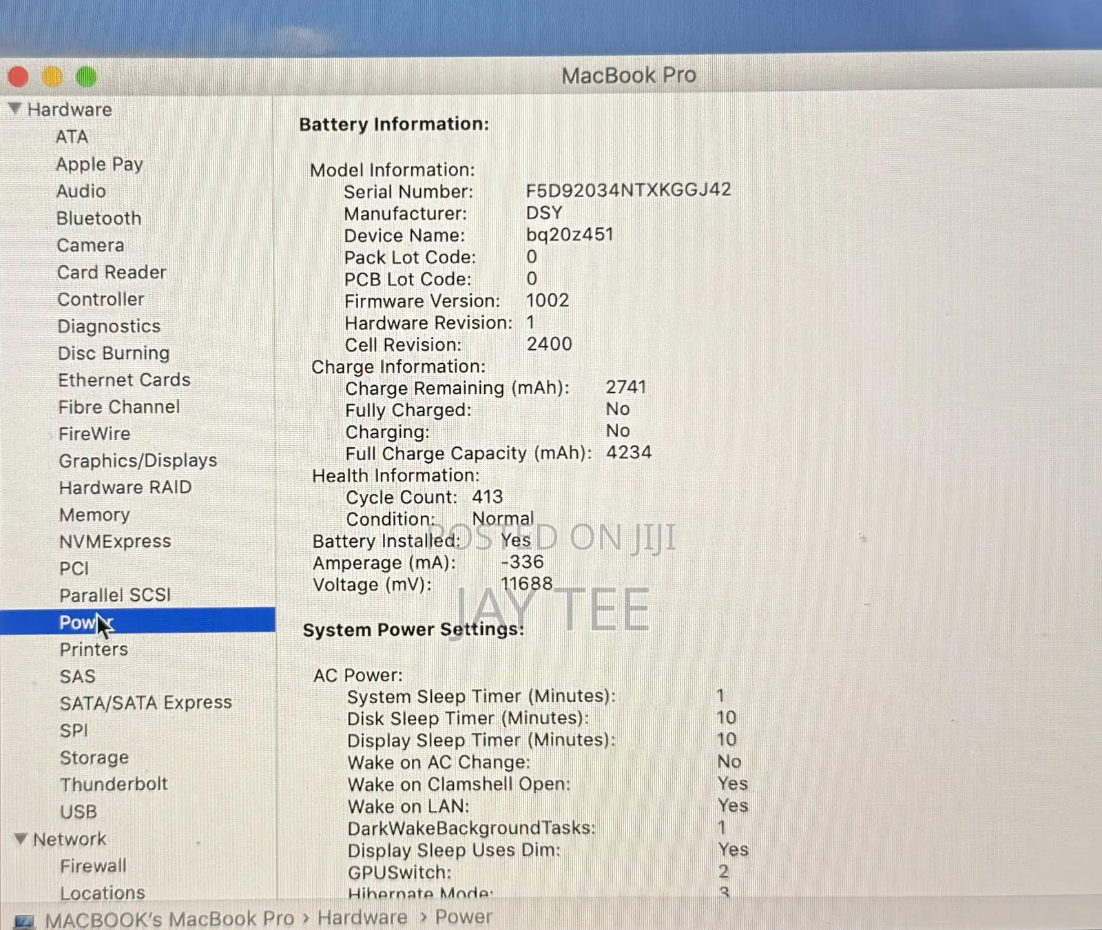 Laptop Apple MacBook Pro 2019 8GB Intel Core I5 SSD 256GB