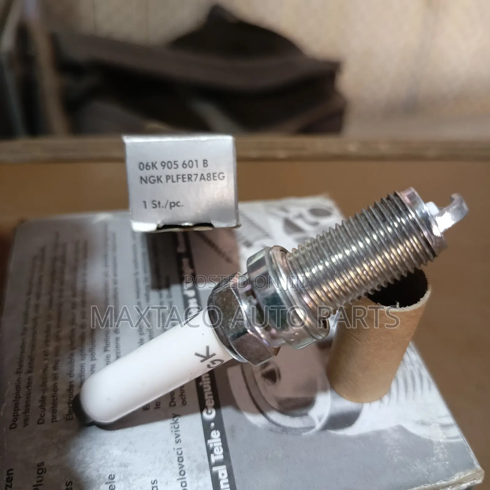 NGK Plfer7a8eg ( 905 601 B) Plugs for Audi, Volkswagen, Porsche