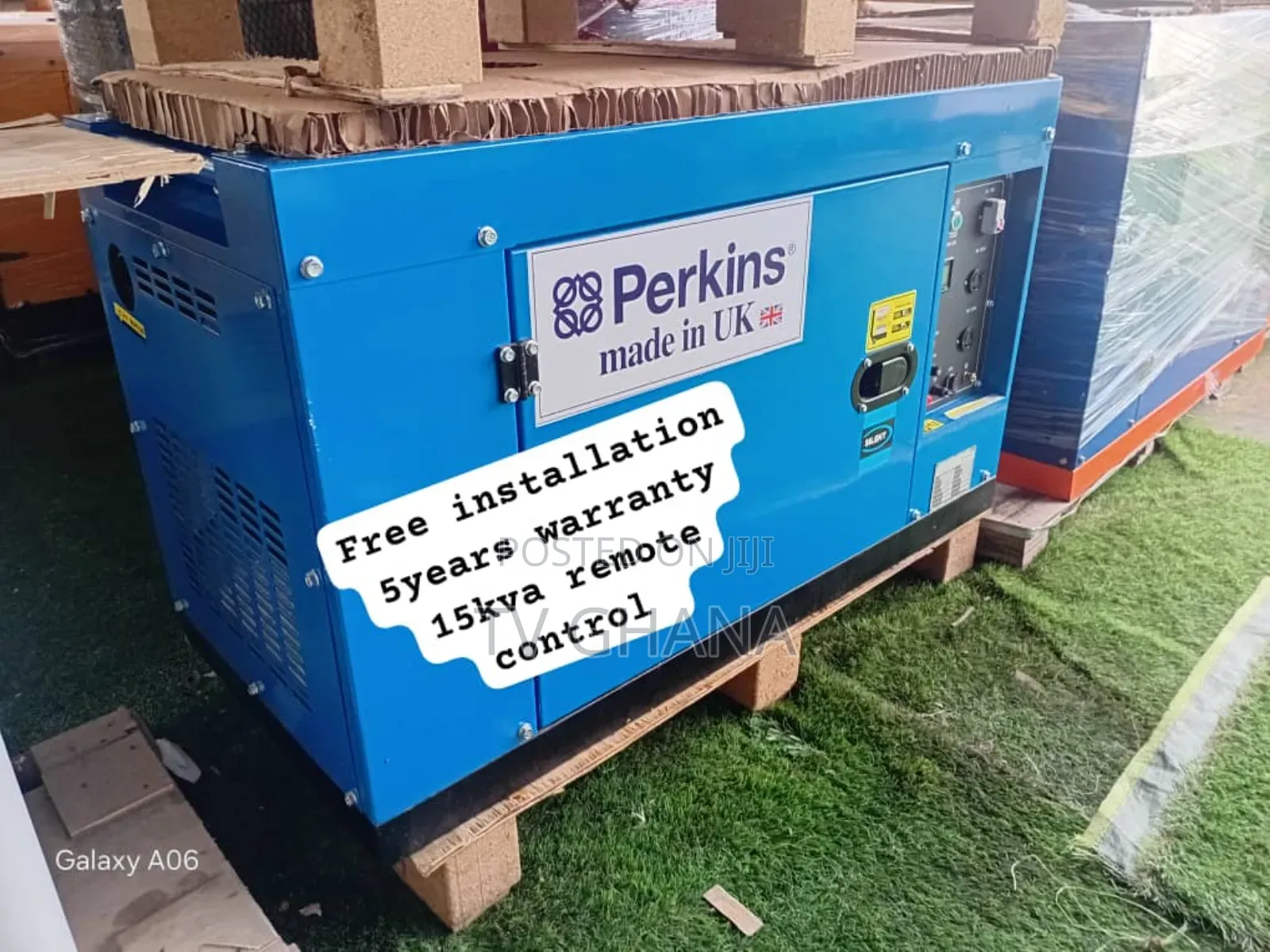Perkins 15kva Soundproof Diesel Generator – Remote Control