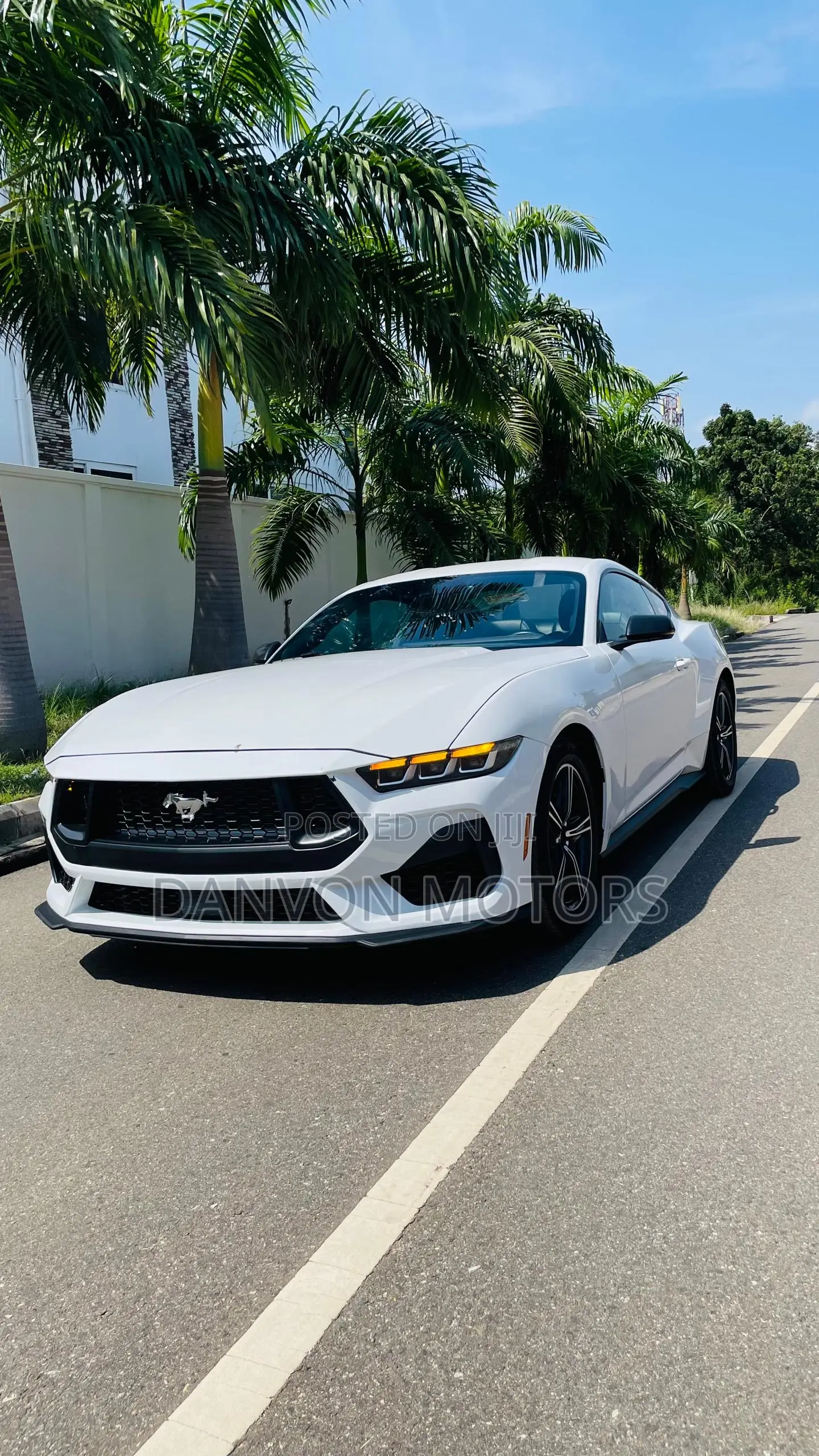 Ford Mustang EcoBoost 2024 White