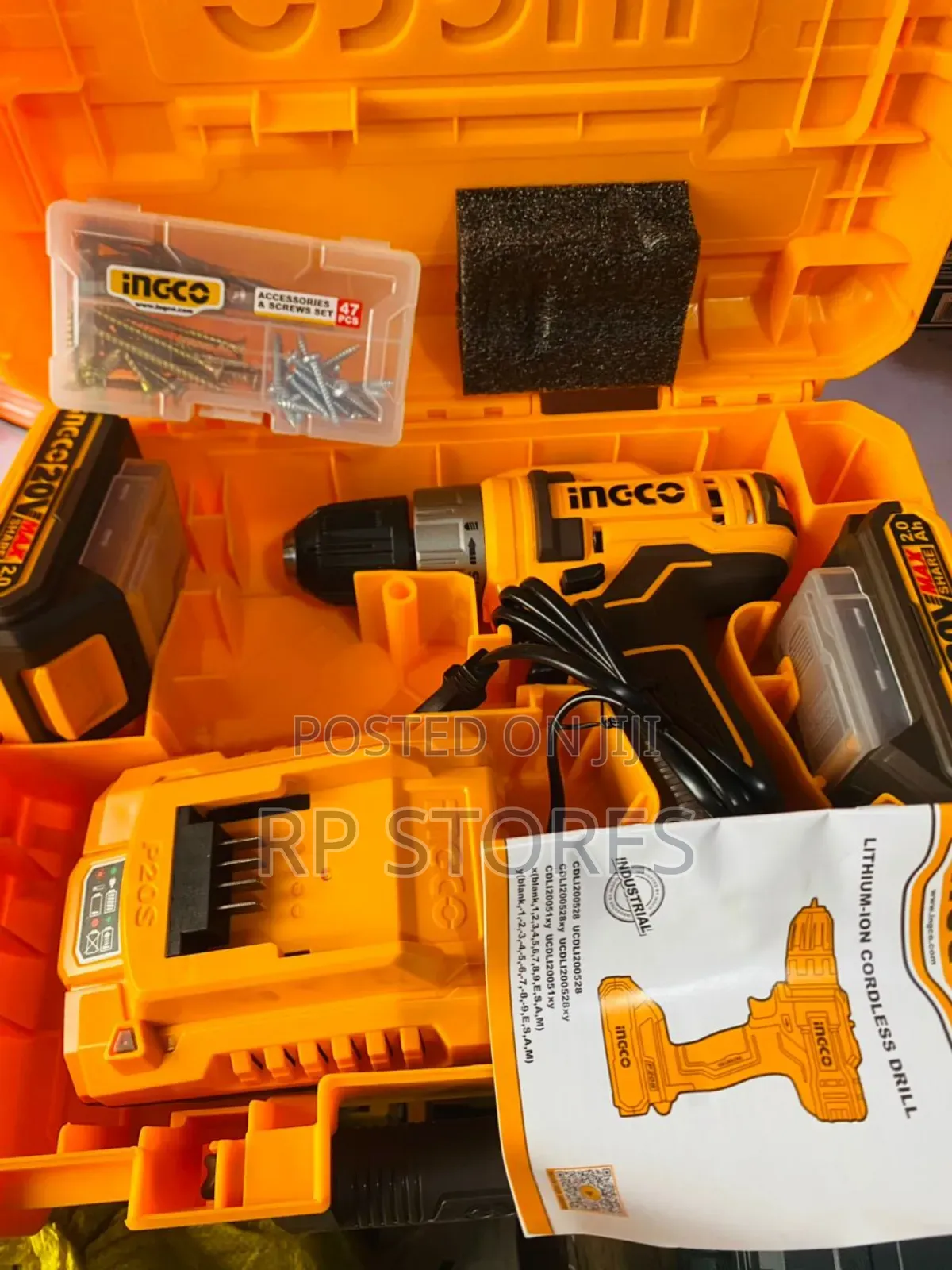Ingco Cordless Drill 20v