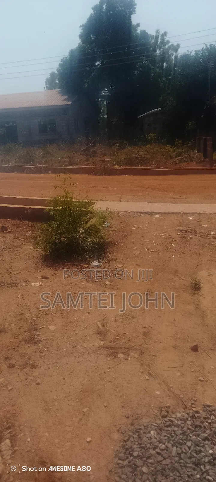 Roadside Land for Sale at Oyibi