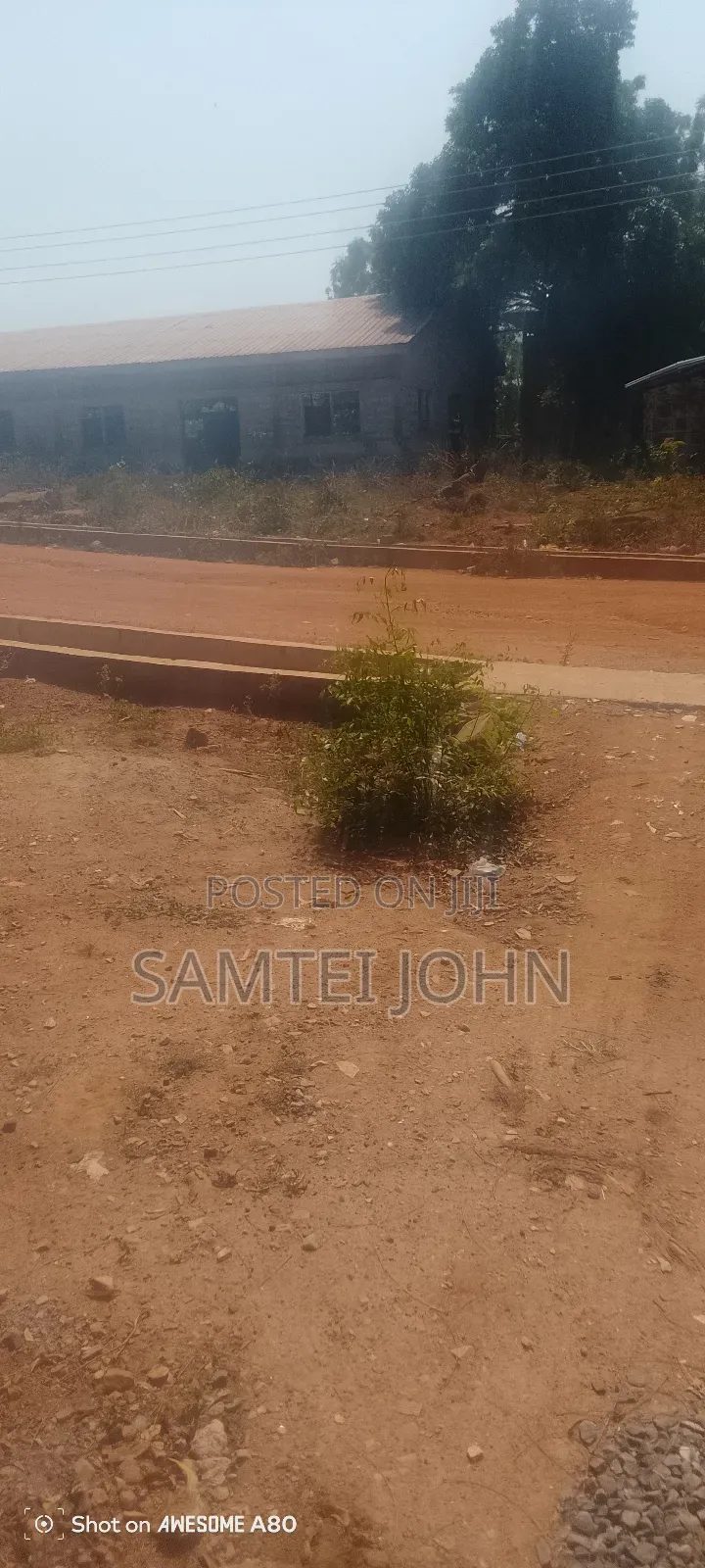 Roadside Land for Sale at Oyibi