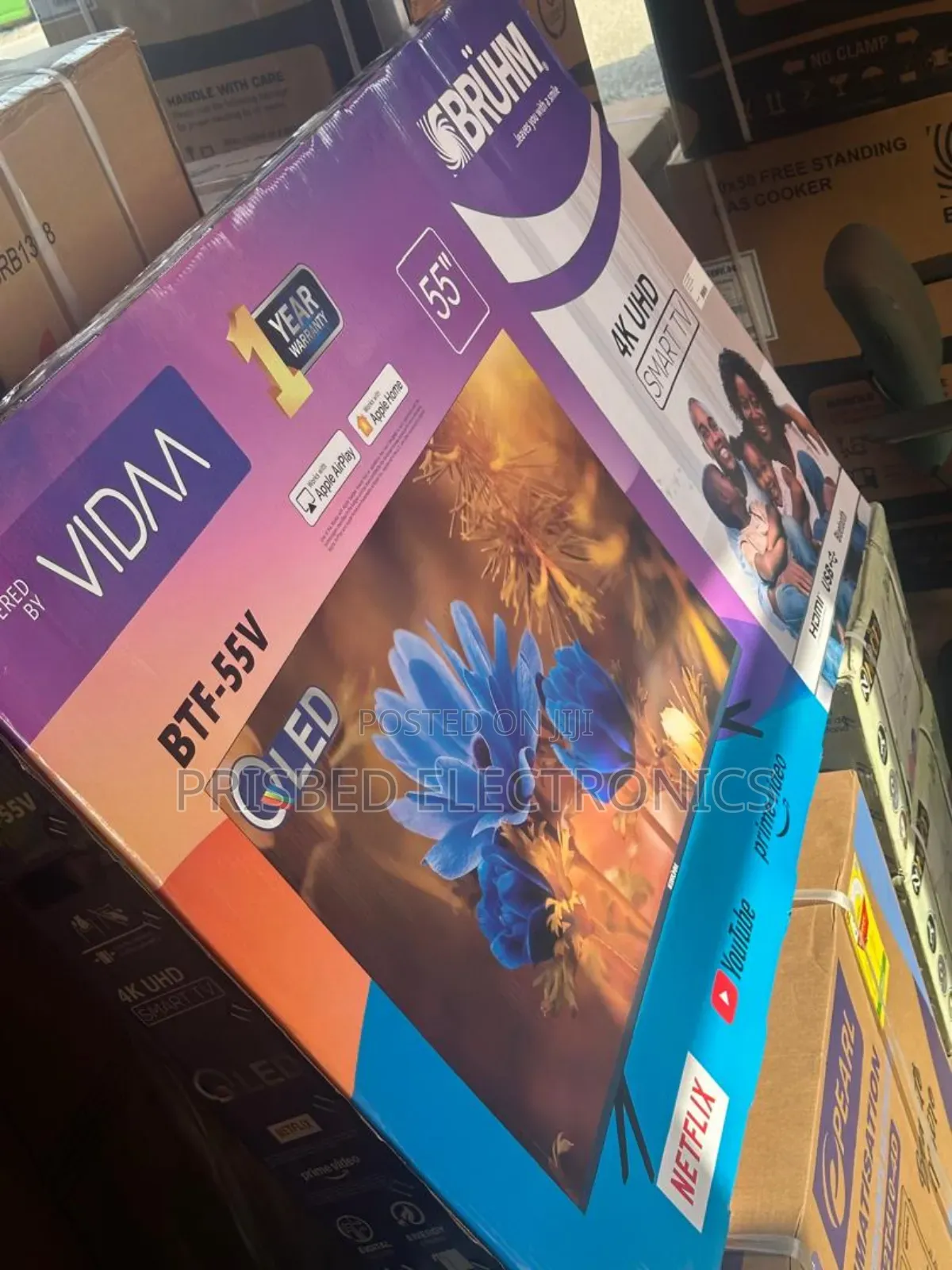 Bruhm 55" Led Smart Tv Uhd 