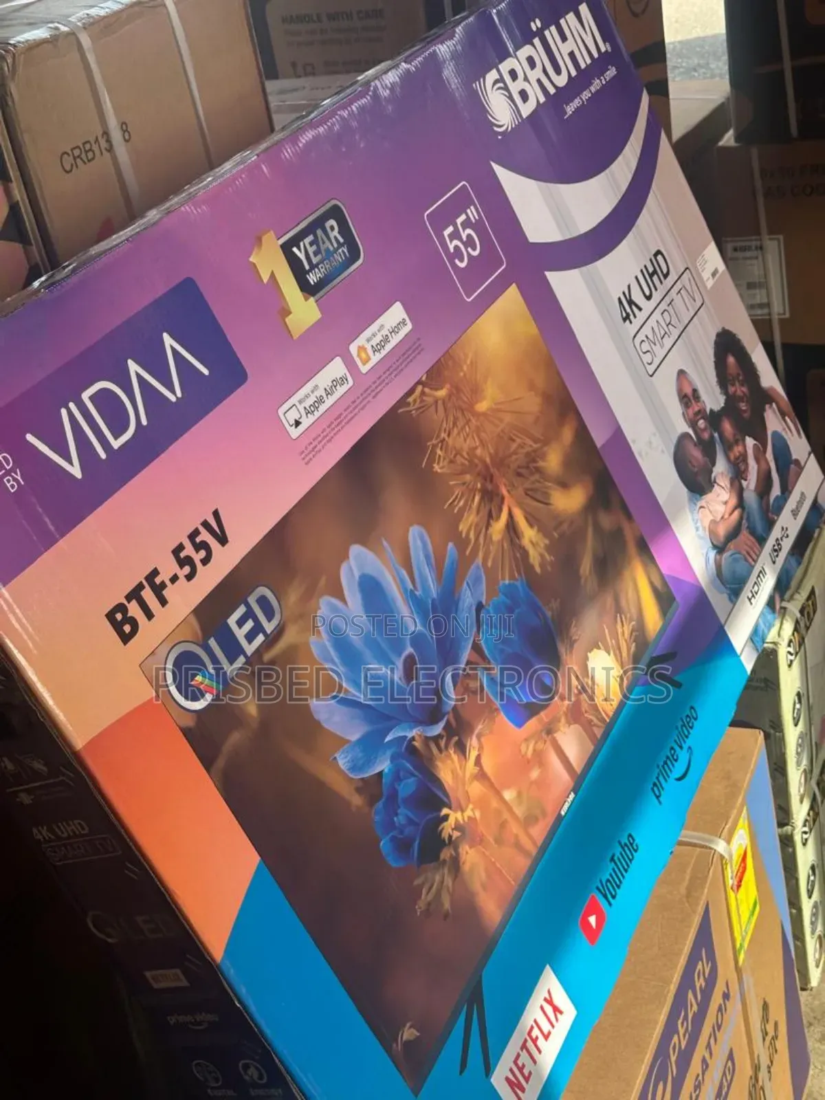 Bruhm 55" Led Smart Tv Uhd 