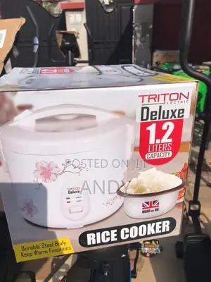 Original Triton Electric 1.2lt Capacity Rice Cooker From Uk