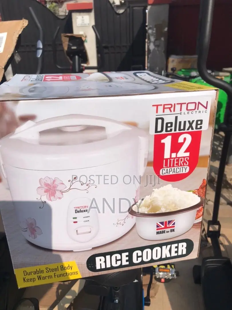 Original Triton Electric 1.2lt Capacity Rice Cooker From Uk